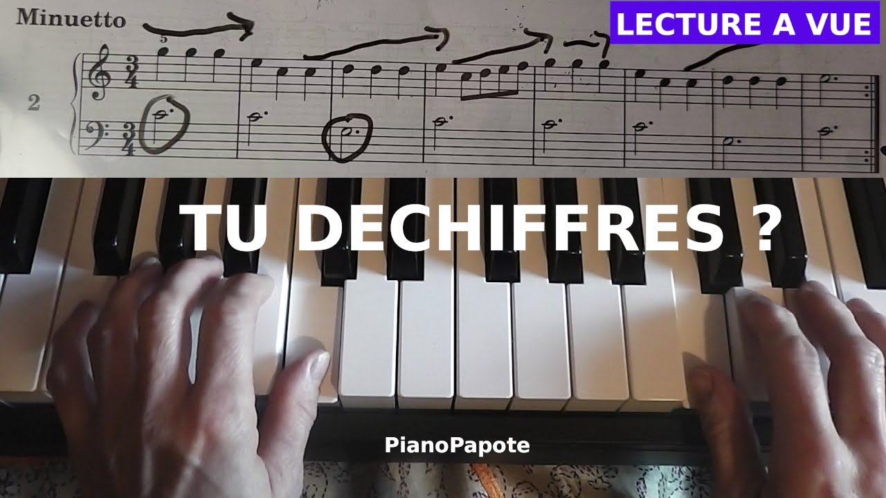Envie de progresser ? Fais de la LECTURE A VUE ! | Reinagle Minuetto 2 (Partie 1 - Facile)