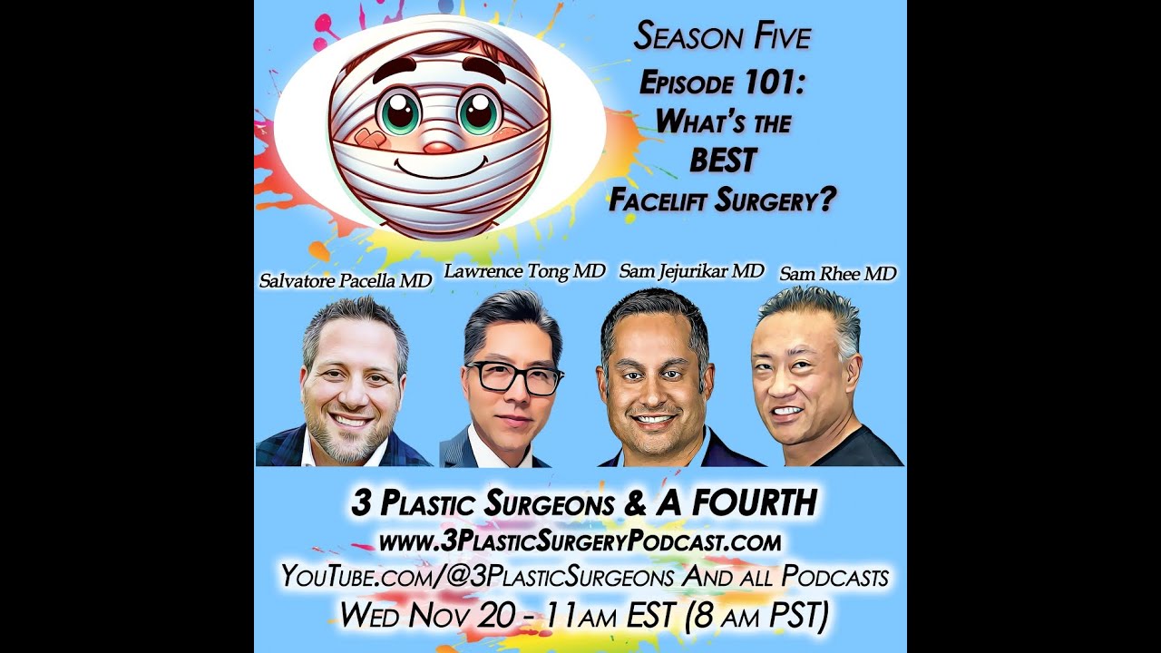S05E101 What's the BEST Facelift Technique?