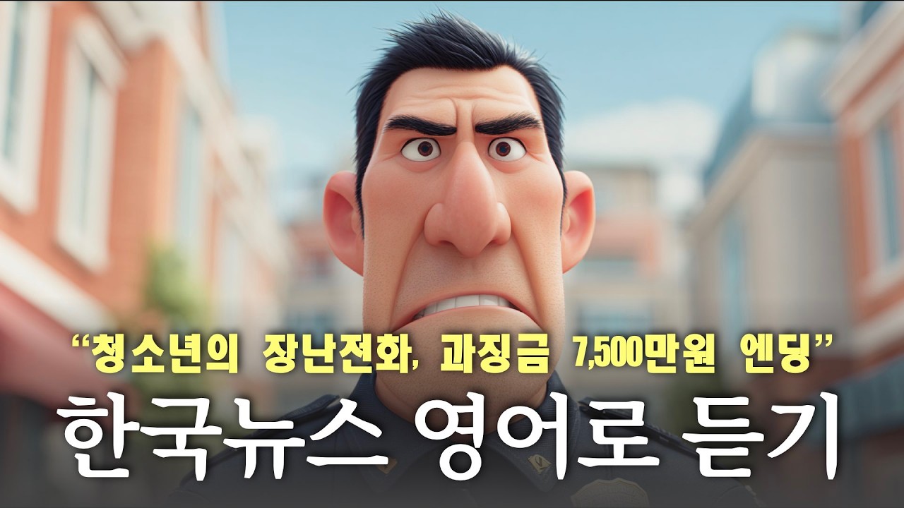 [영어 뉴스 라디오] 장난전화만 수십번.. 과징금 7,500만원에 처한 청소년들