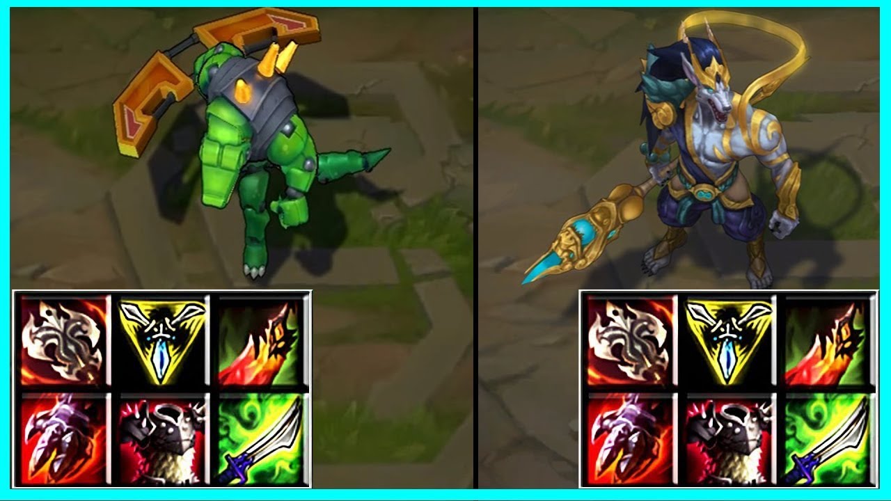 RENEKTON vs NASUS 1000Q FULL BUILD FIGHTS | LEAGUE OF LEGENDS