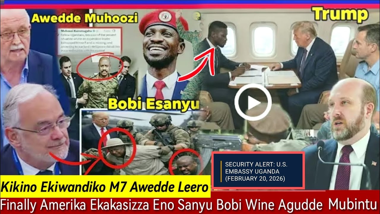 Muzukuke!BreakingNews!Esanyu Amerika Ekakasiza Mukiwandiko! Bobi Wine Akikoze Gen.Museveni Kaweddemu