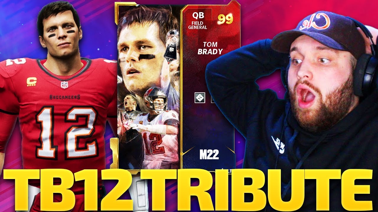 TRIBUTE TOM BRADY CAN SCRAMBLE AND THROW LAZERS! MADDEN 22 ULTIMATE TEAM GAMEPLAY!