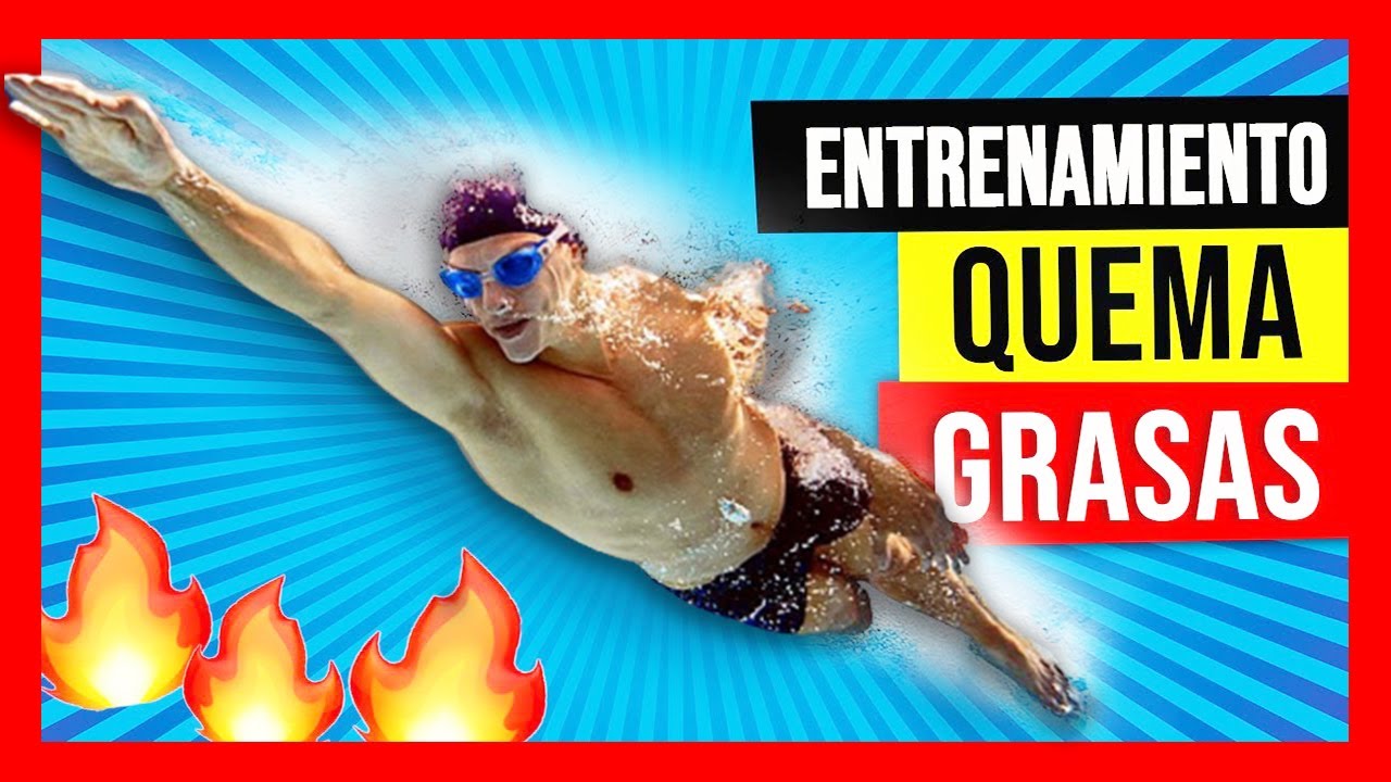 QUEMAR GRASA nadando 🔥Cómo BAJAR la PANZA con natación