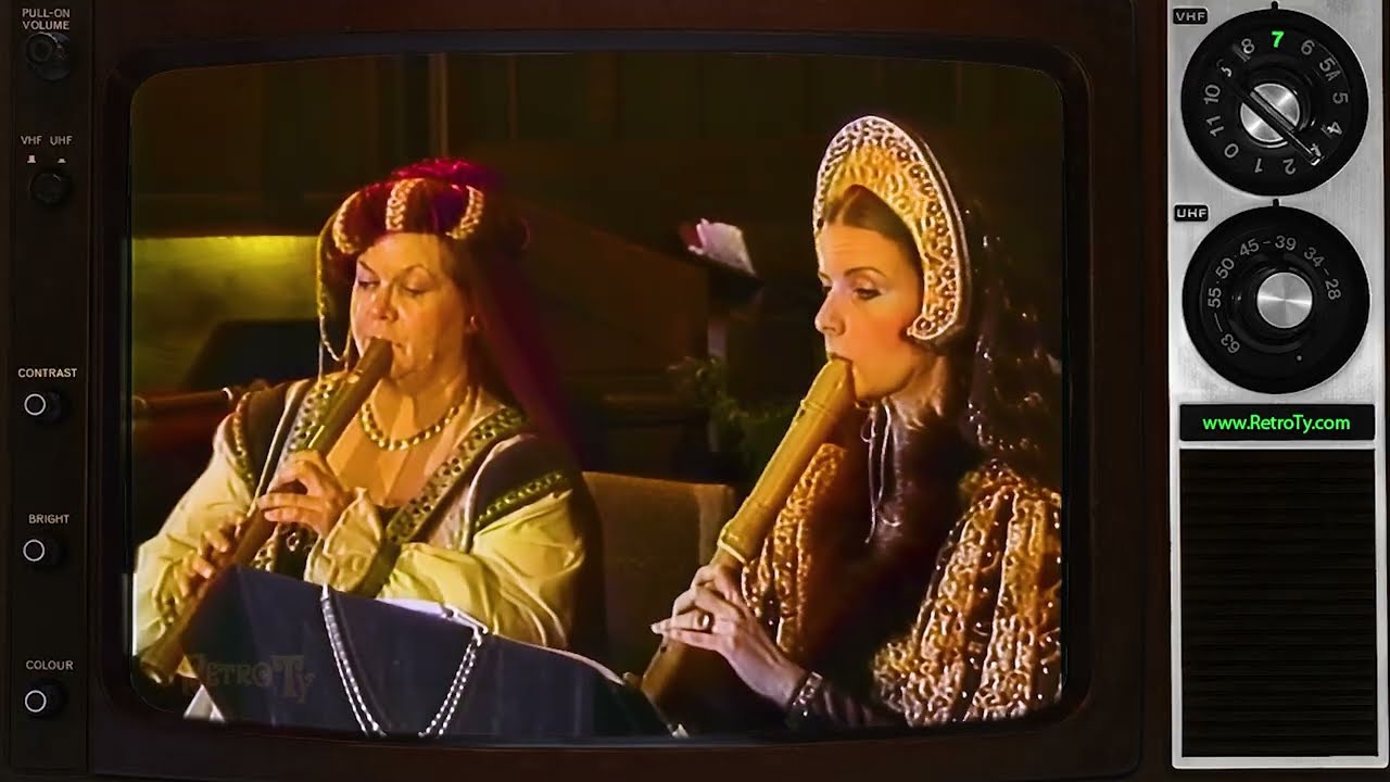 1990 - WNED - Music for Chirstmas with Vergine Bella clip