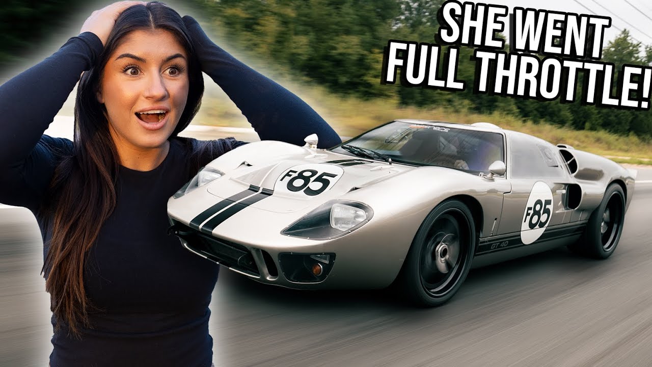 Хейли Диган ездит на моем Superformance GT40 1966 года и Ford GT 2005 года!! Какая дикая поездка!