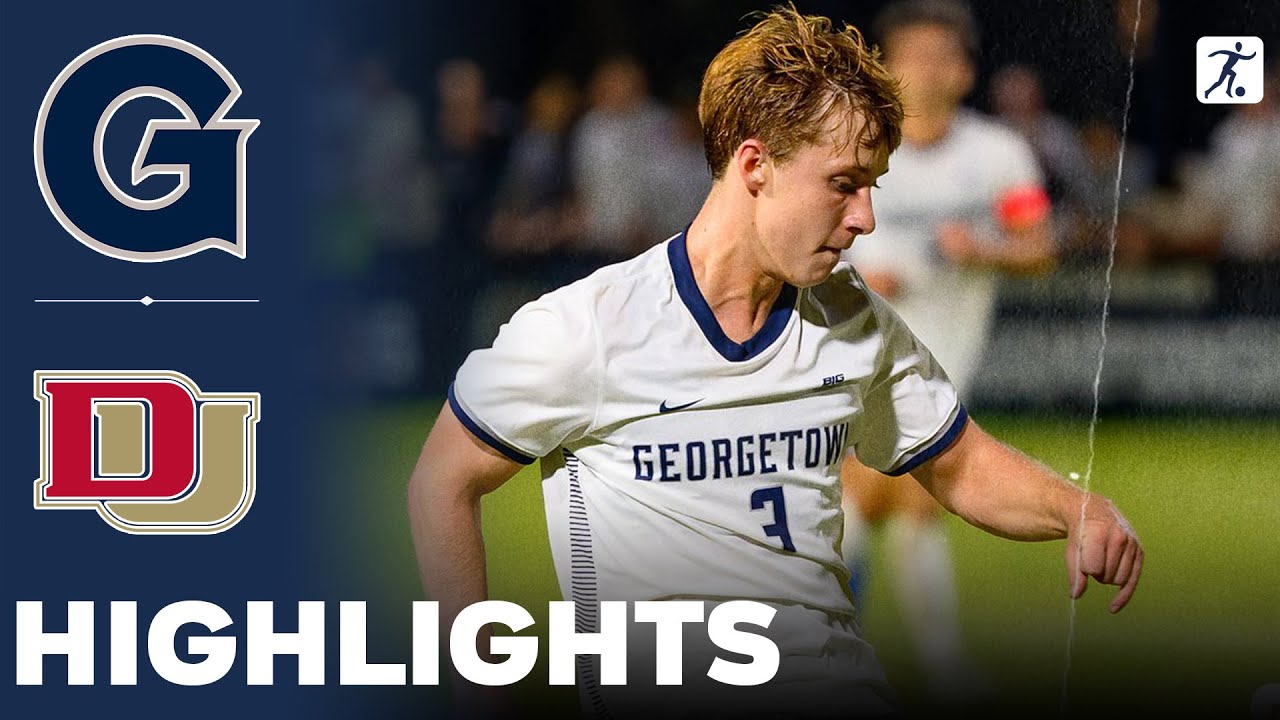 Georgetown vs Denver | NCAA College Soccer | Highlights - October 07, 2025