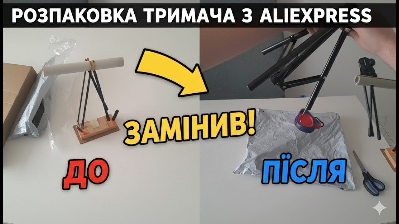 Це краще, ніж я робив сам? Тест тримача з AliExpress