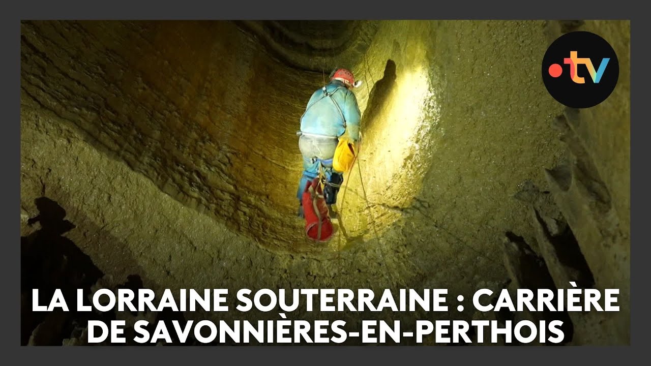 La Lorraine souterraine : la carrière souterraine de Savonnières-en-Perthois