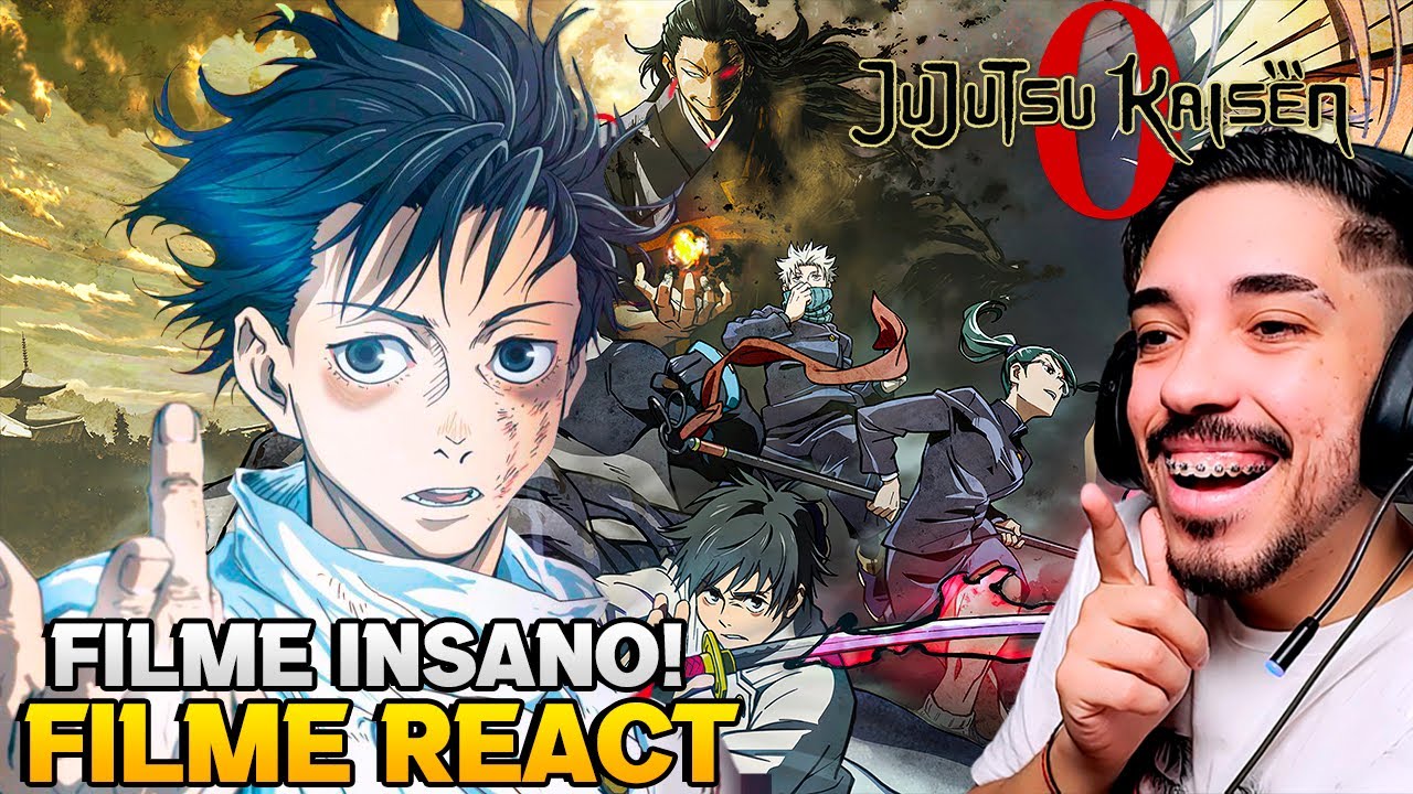 YUTA VS  GETO! | ASSISTINDO PELA PRIMEIRA VEZ JUJUTSU KAISEN 0 | FILME REACT | REACTION MOVIE