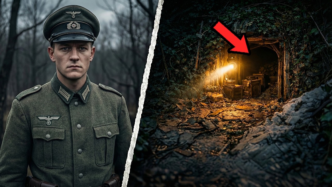 German Supply Officer Vanished in 1944 — 81 Years Later, His Hidden Tunnel Was Found