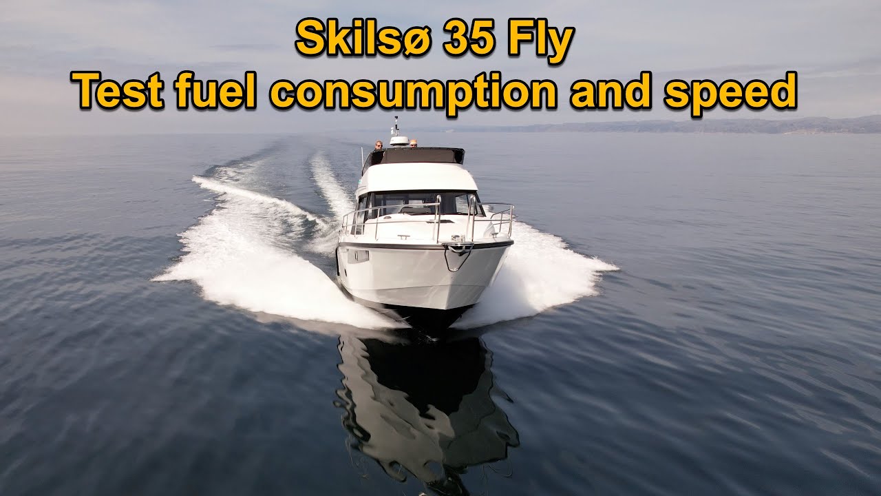 Skilsø 35 Fly by Viknes с одномоторным двигателем Yanmar мощностью 440 л.с. — Тест скорости и рас...