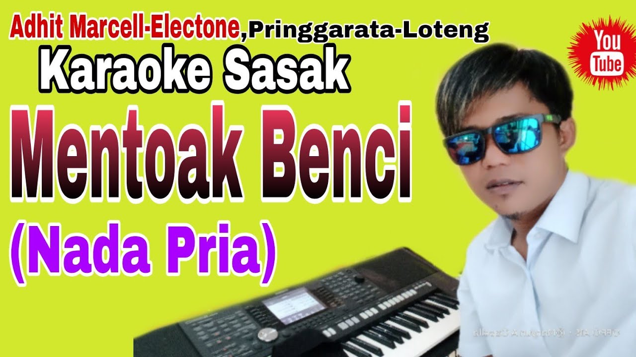 Terbaru~Karaoke Sasak"Mentoaq Benci(Ruhul Jihad) cover Musik Karaoke Keyboard