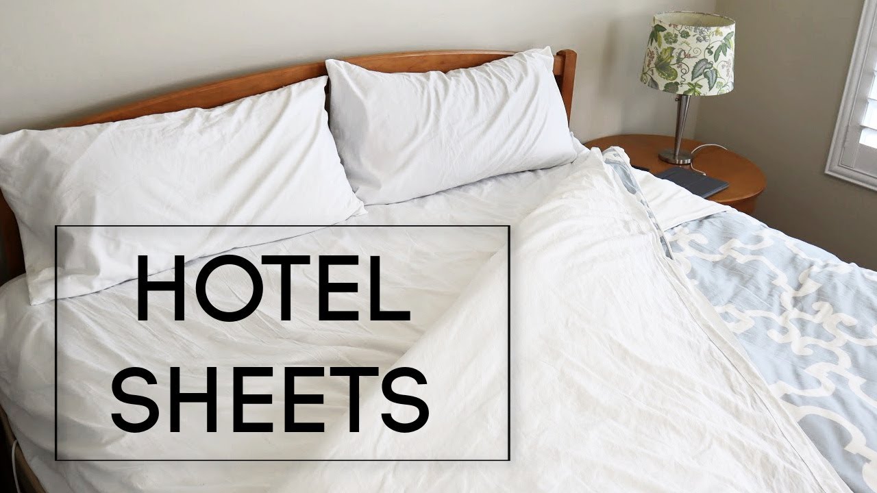 Hotel Sheets Review (Standard Textile Sateen Bed Sheets)