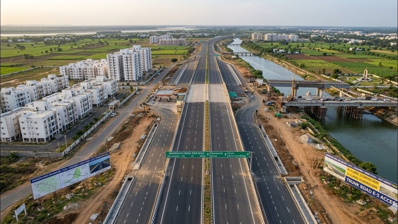 Amaravathi inner ring road latest development 2026 update