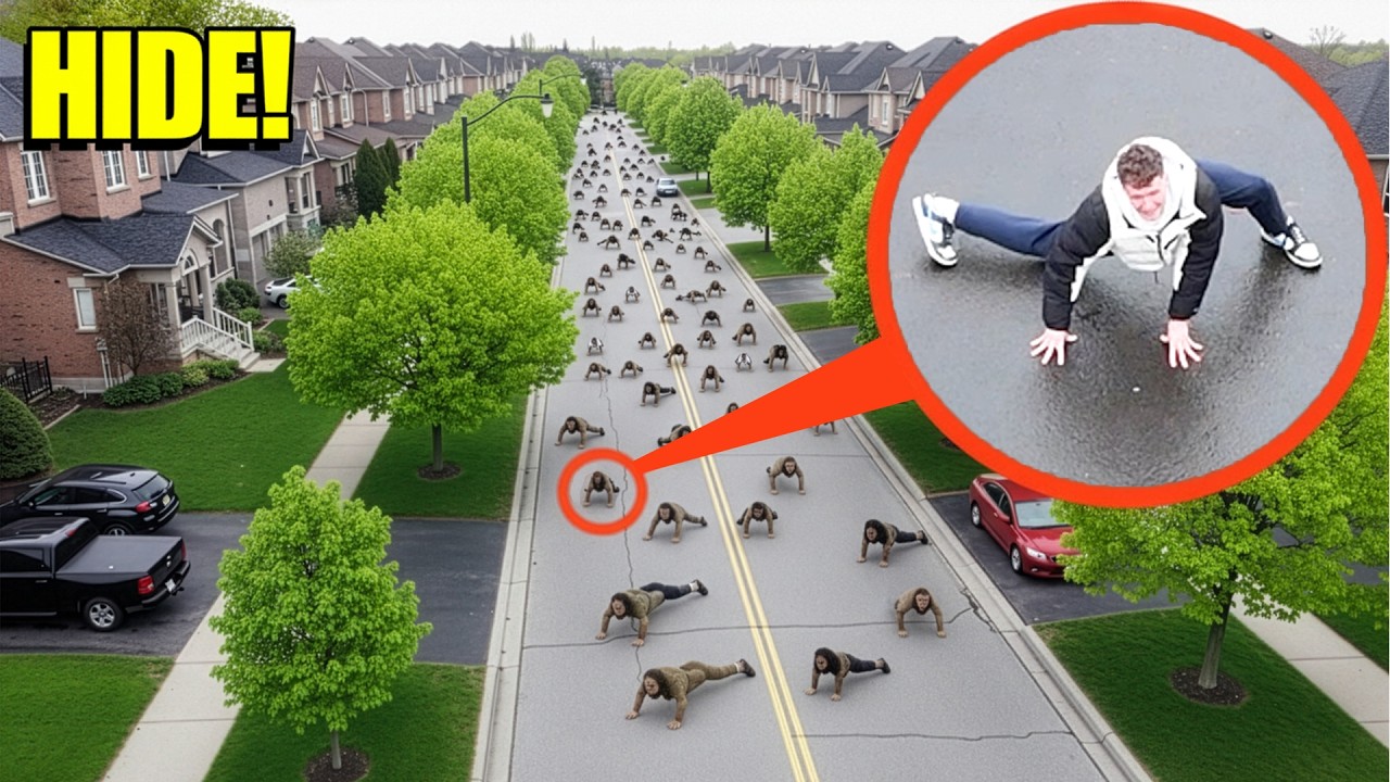If you see your NEIGHBORS CRAWLING on the street, call for help!