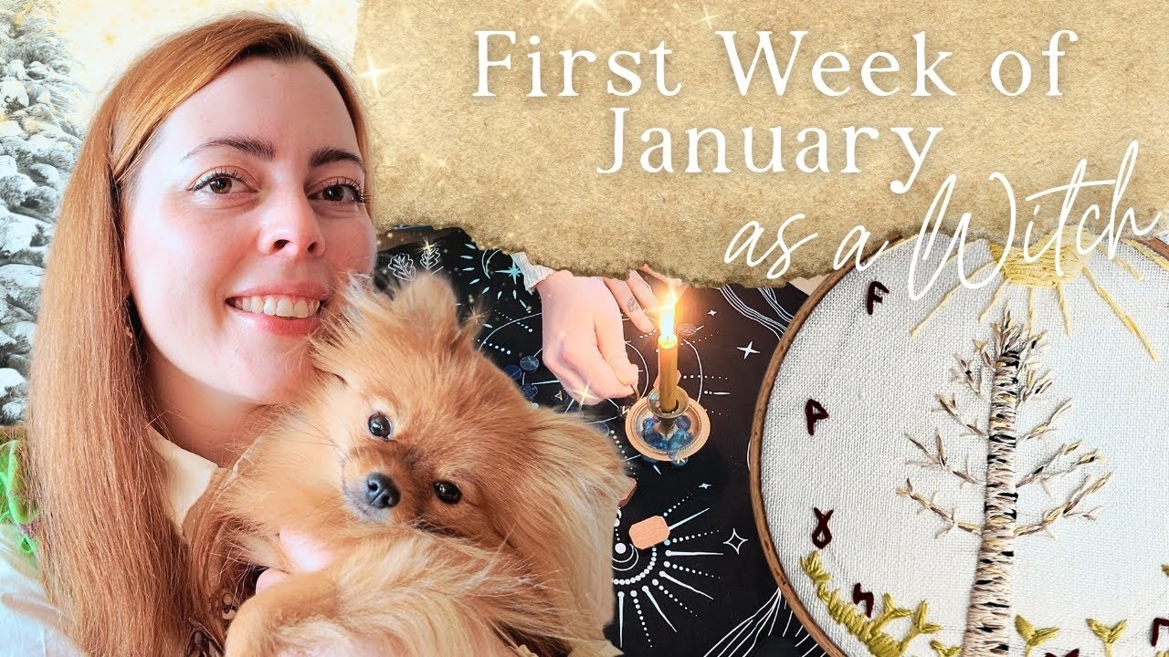 Starting the New Year as a Witch | Spells, Kitchen Witchery, Rune Divination & Cozy Crafts