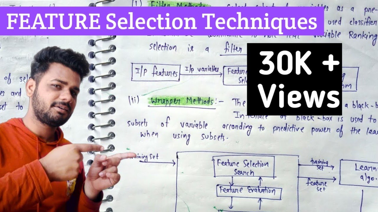 Feature Selection techniques in machine learning ( Eng-Hin ) | Lec-29
