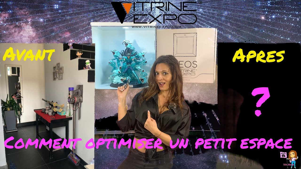Vitrine Ceos - Comment Optimiser un petit espace pour exposer vos résines