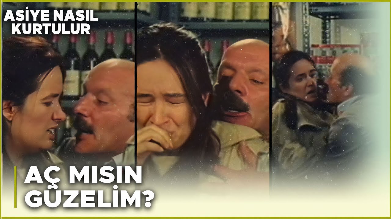 Asiye Nasıl Kurtulur? T&uuml;rk Filmi | Asiye A&ccedil; Kalıp Bakkala Sığınıyor