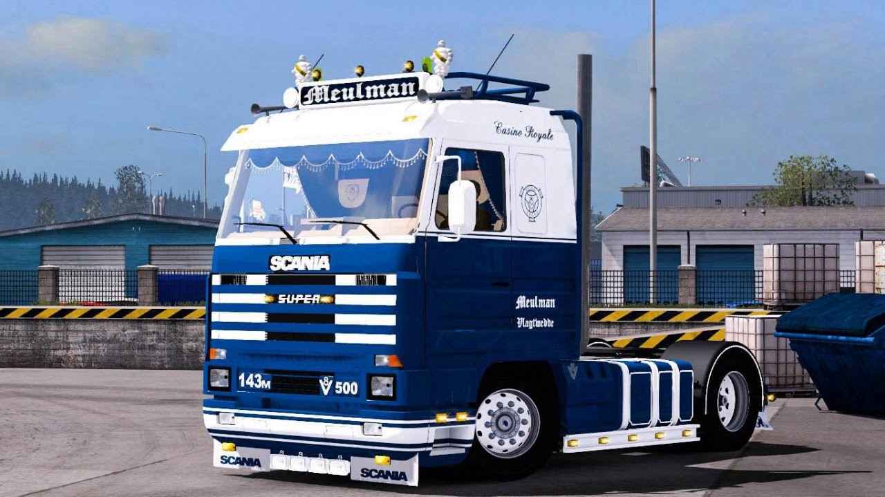 [ETS2 v1.22] Scania 143M Meulman *V8 Sound*