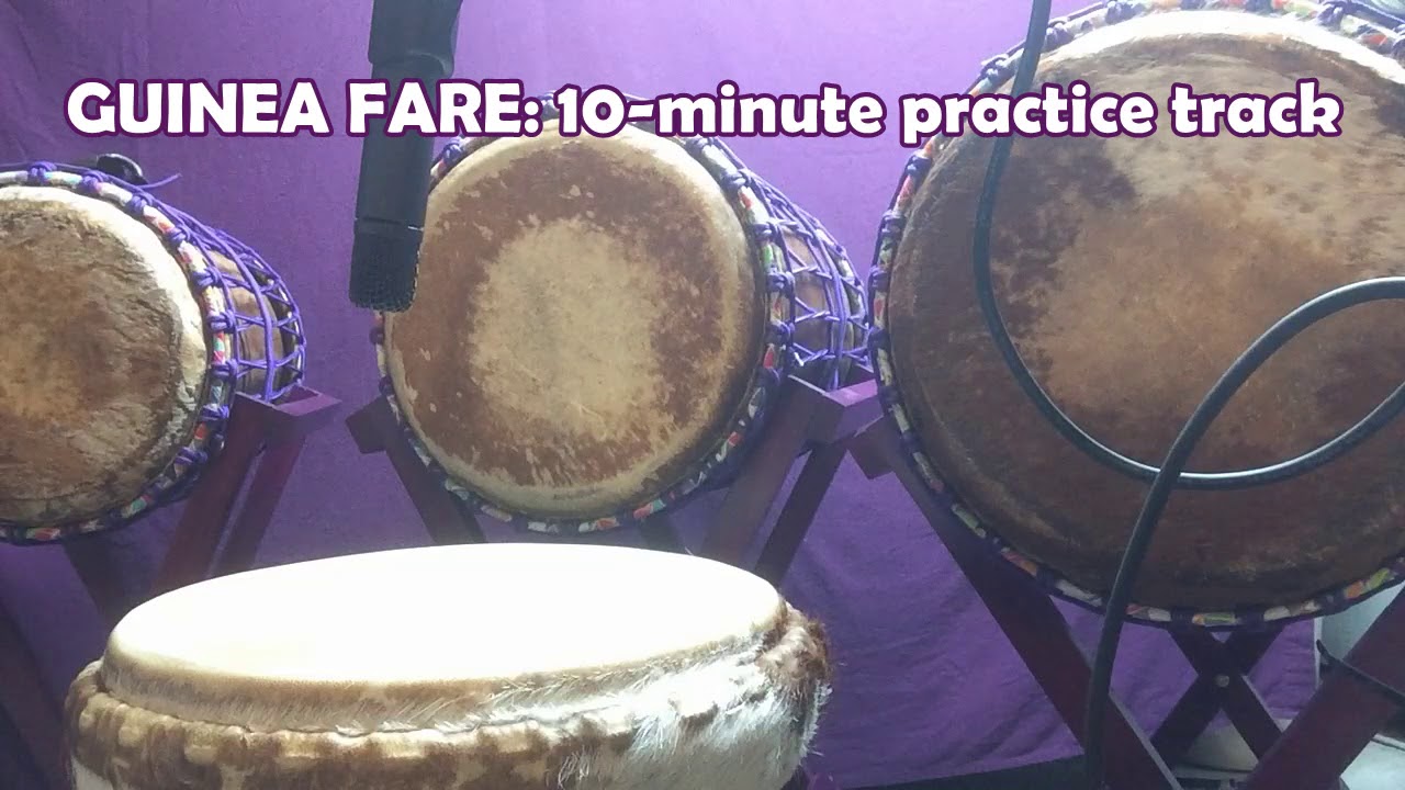 Guinea Fare: 10-minute practice track (159 bpm)
