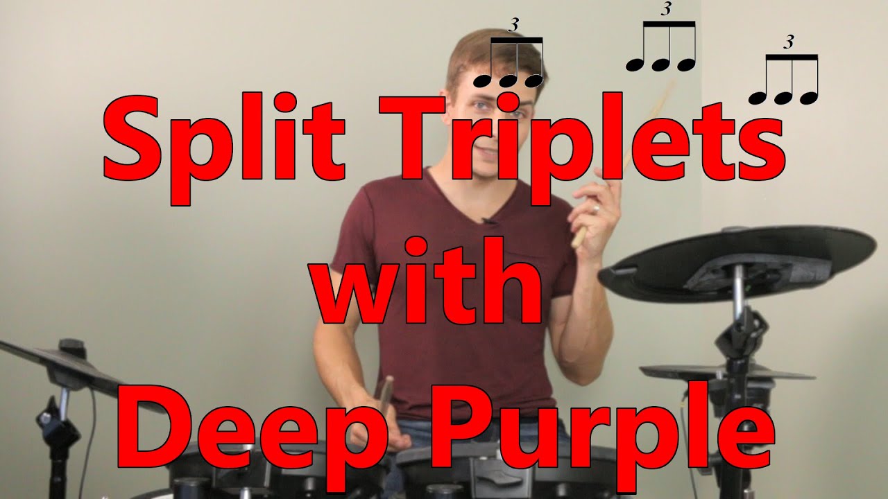 Black Night от Deep Purple | Урок игры на барабанах