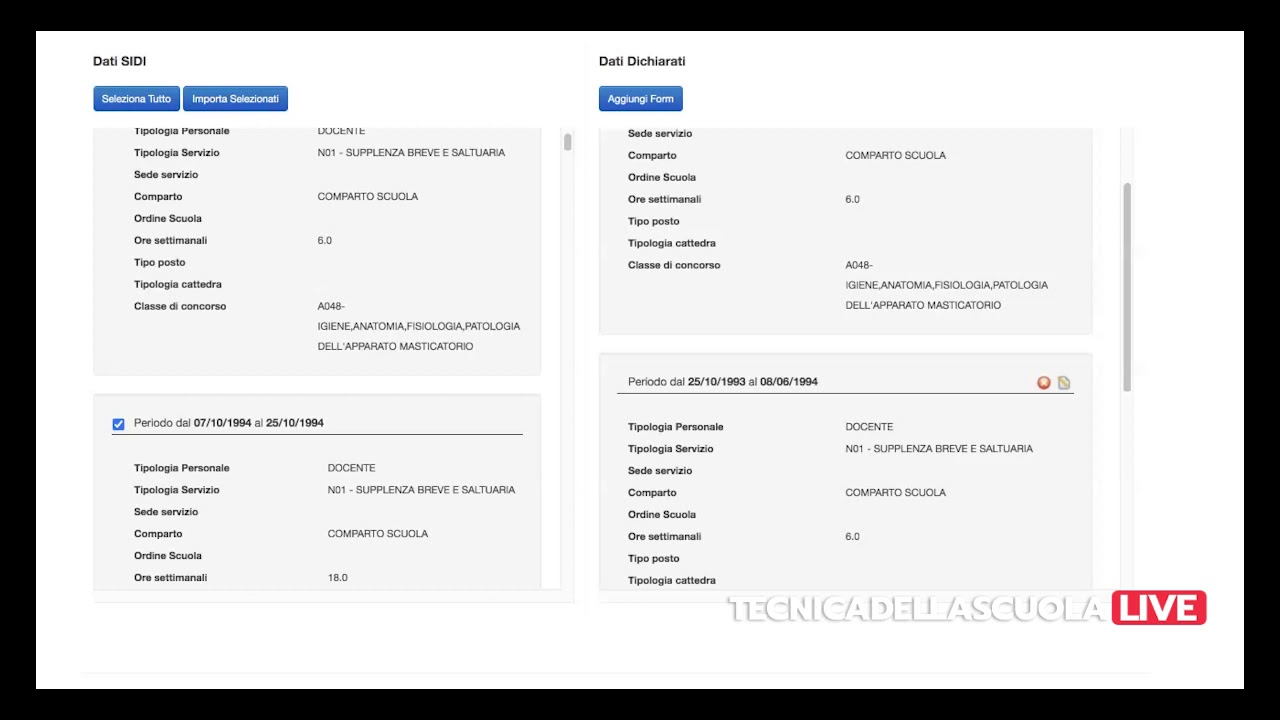 Come fare la ricostruzione di carriera - Tutorial video