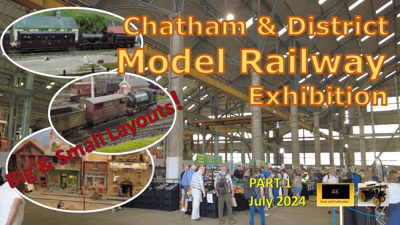 Chatham & District Model Railway Club Exhibition 2024 at the Historic Dockyard.