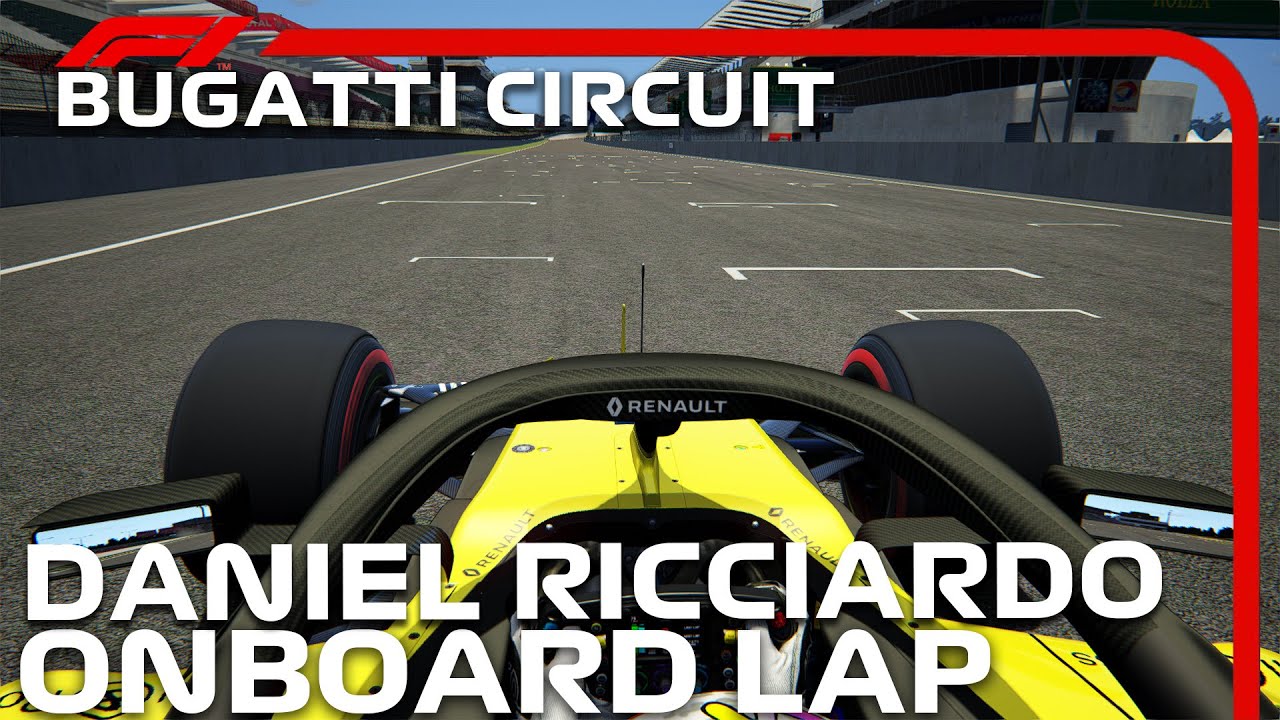 F1 2020 Bugatti Circuit | Daniel Ricciardo Onboard | Assetto Corsa