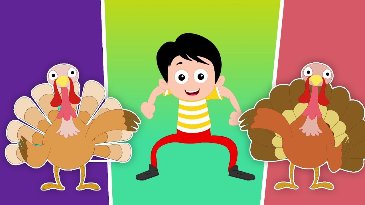 tacchino canzone | Ringraziamento canzone | Canzoni per bambini | Turkey Song For Kids in Italian