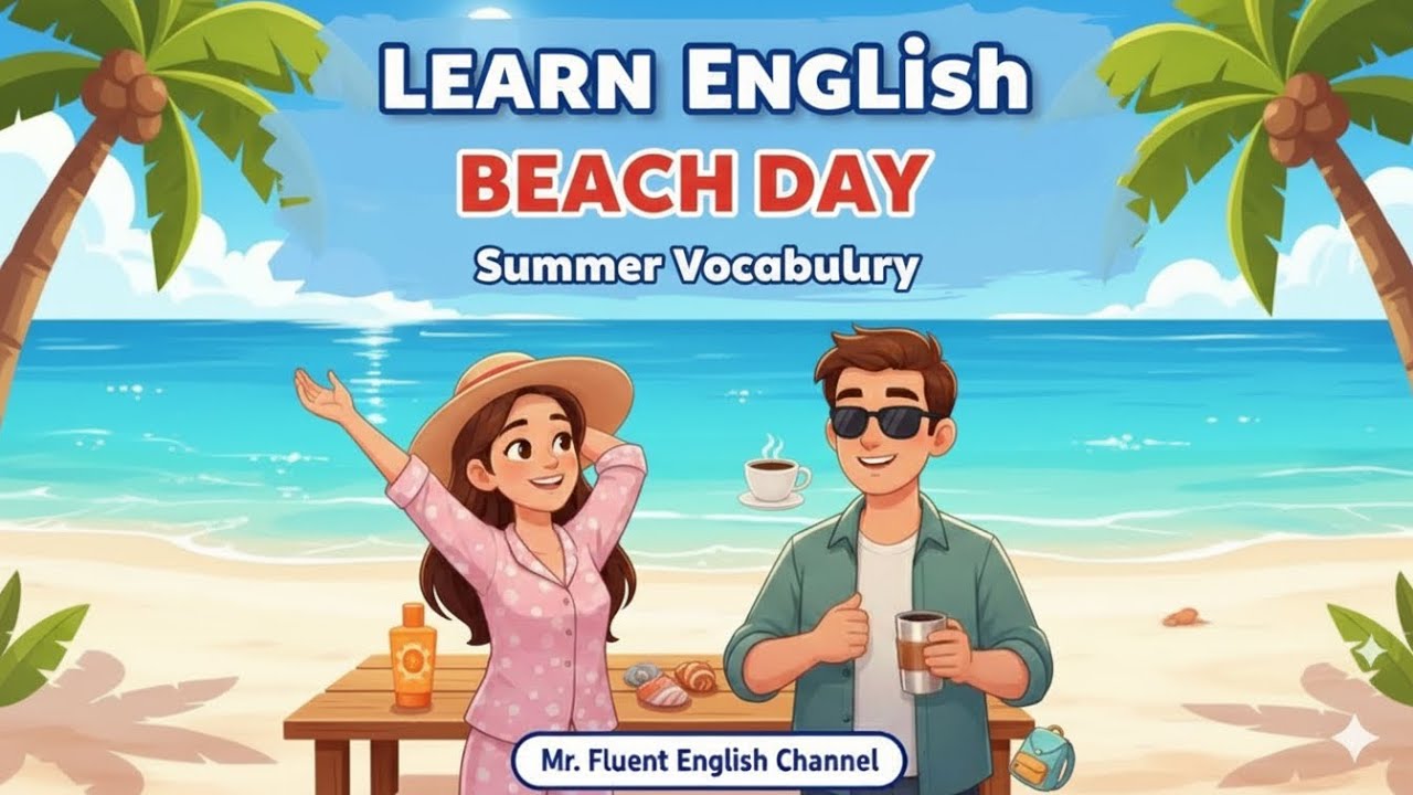 A Day at the Beach: Essential Vocabulary for Sand and Sea