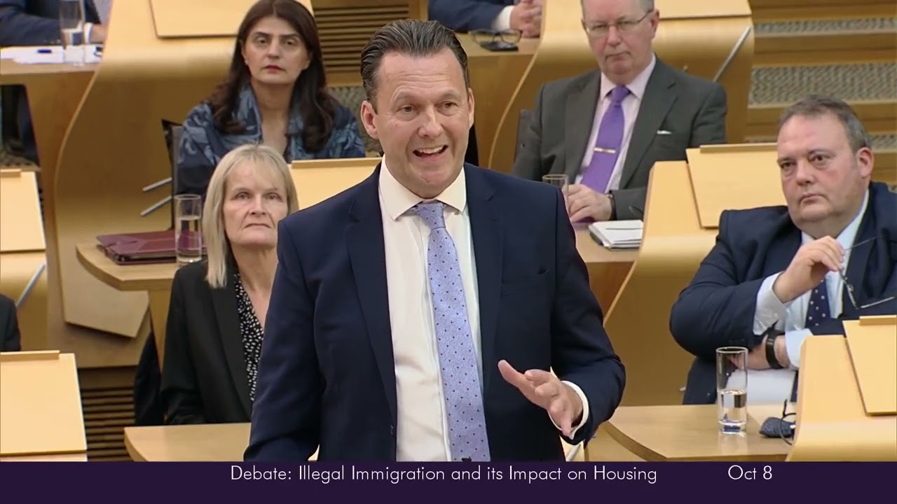 Scottish Conservative and Unionist Party Debate: Stopping Illegal Immigration - 8 October 2025