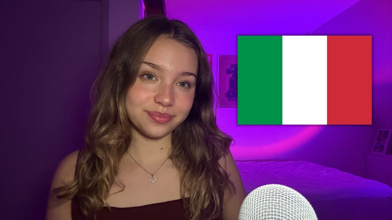 ASMR in Italian! 🇮🇹❤️‍🔥 Trigger Words and Cupped Whispers ✨(i tried… again🙈)