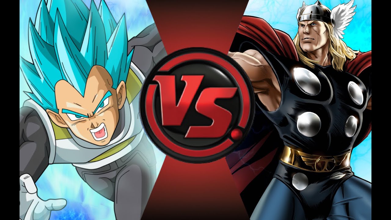 VEGETA vs THOR! Cartoon Fight Club Episode 76