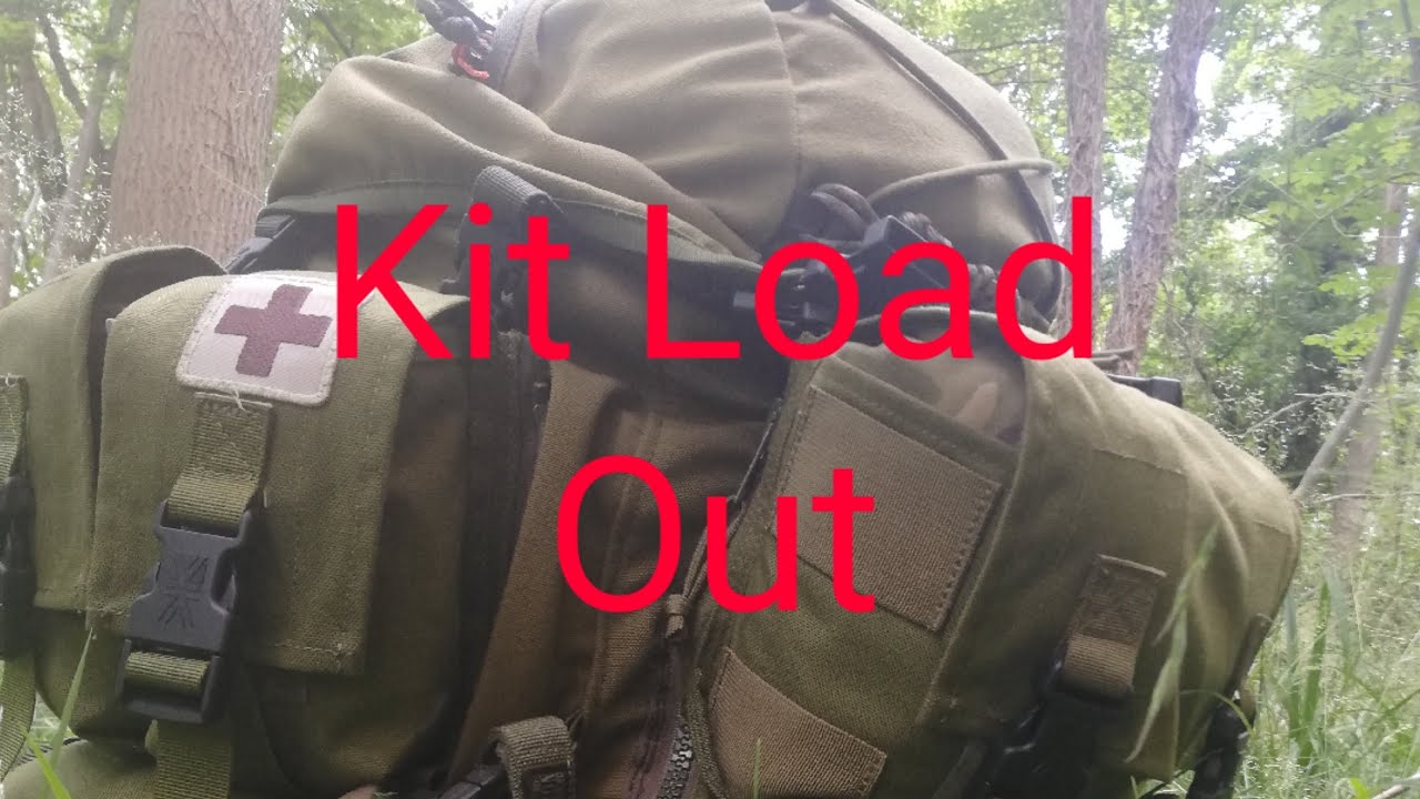 Bushcraft Pack  Gear loadout - Karrimor rucksack - Gear loudout - Survival gear - bushcraft kit