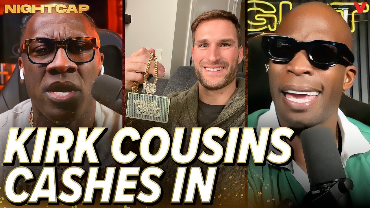 Shannon Sharpe & Chad Johnson on Kirk Cousins' $180 million contract with Falcons | Nightcap
