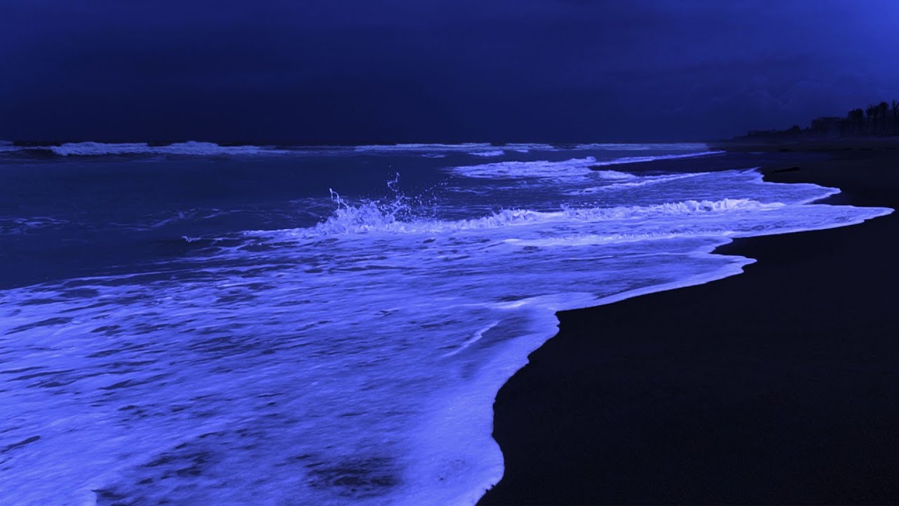 10 Hours of Ocean Waves at Night Relaxation | Fall Asleep In 3 Minutes With Soothing Ocean Waves