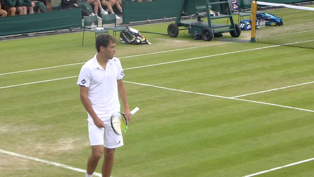 Wimbledon 2014, Janowicz vs Hewitt