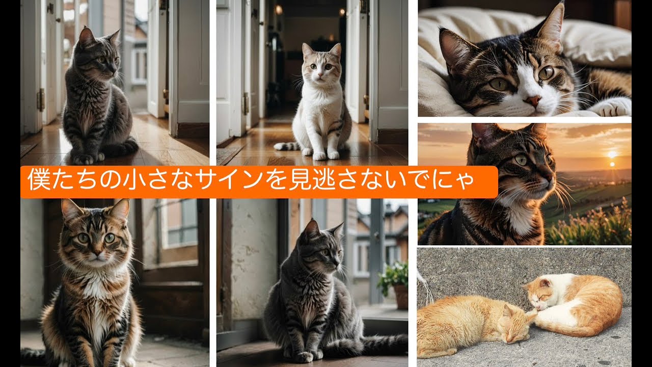 老化のサインを見逃さないでにゃ