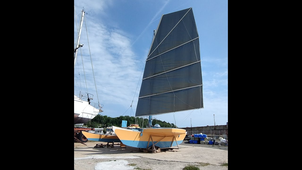 Junking away '26... High Aspect, Junk Rig. From Balkan Shipyards