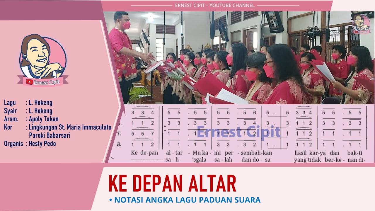 Ke Depan Altar | Lagu Persembahan Meriah | Tiliklah Bahan Persembahan | L. Hokeng