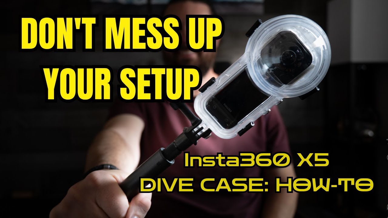 DON'T DIVE Until You Watch This! Insta360 X5 Dive Case Setup