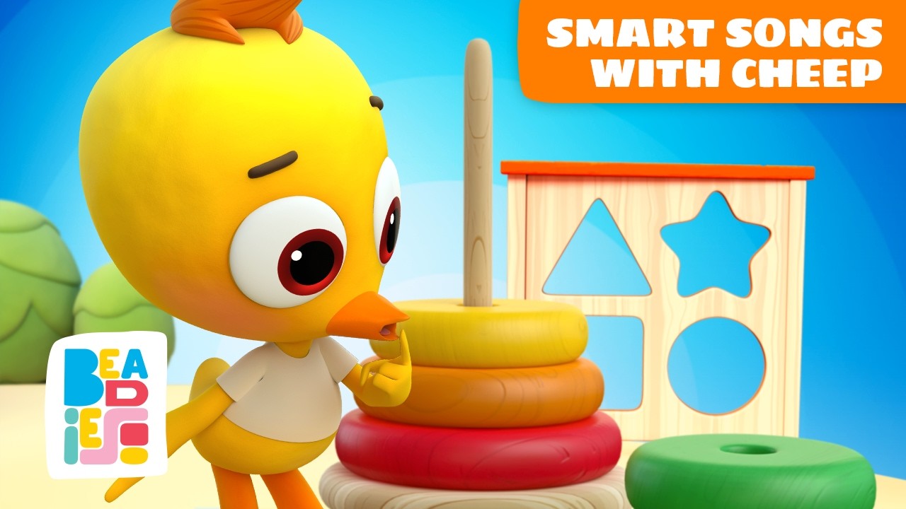 Smart Songs with Cheep | Beadies Counting, Logic & Learning for Toddlers