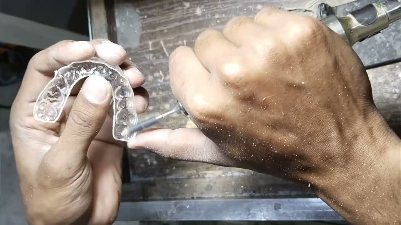 Dental Aligner or Retainer Making By Haider || Sheet Dental Aligner Making By Haider....