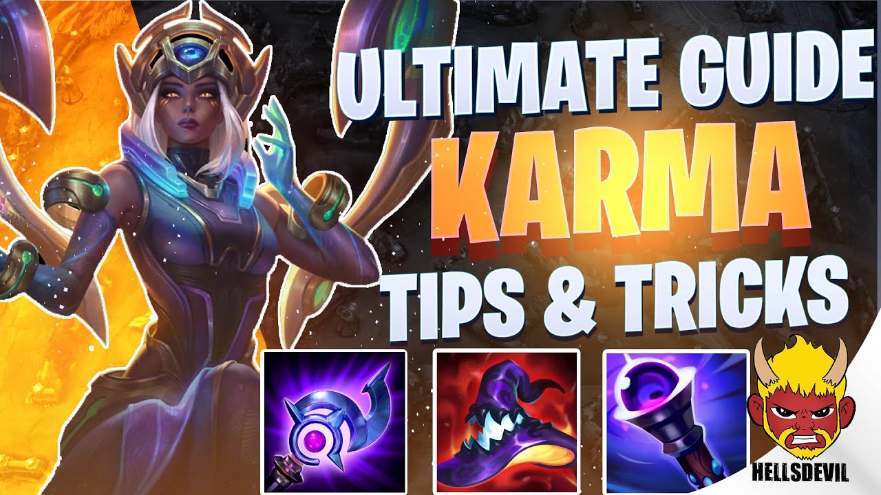 WILD RIFT ULTIMATE KARMA GUIDE | TIPS & TRICKS | Guide & Build