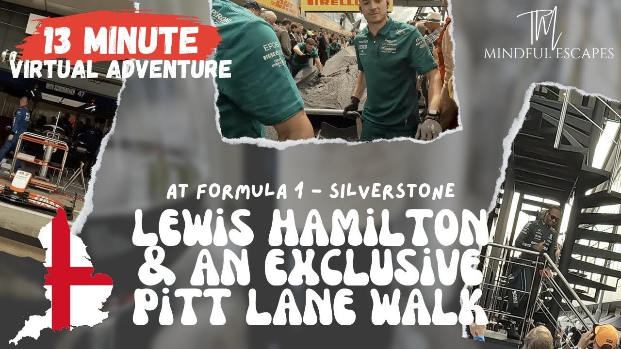 Lewis Hamilton, Paddock Club & Pit Lane Walk - British Grand Prix, Formula 1, Silverstone
