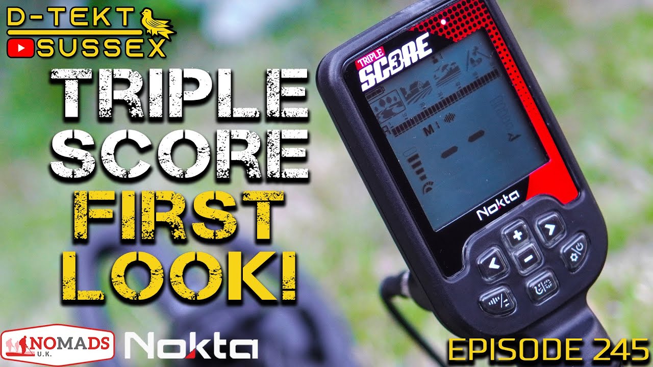 НОВЫЙ Nokta TRIPLE Score! Распаковка и ПЕРВЫЙ ВЗГЛЯД! Металлоискатель 2024! Эпизод 245