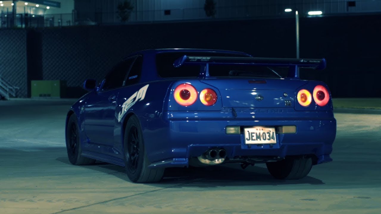 1500hp Skyline R34 (Godzilla)