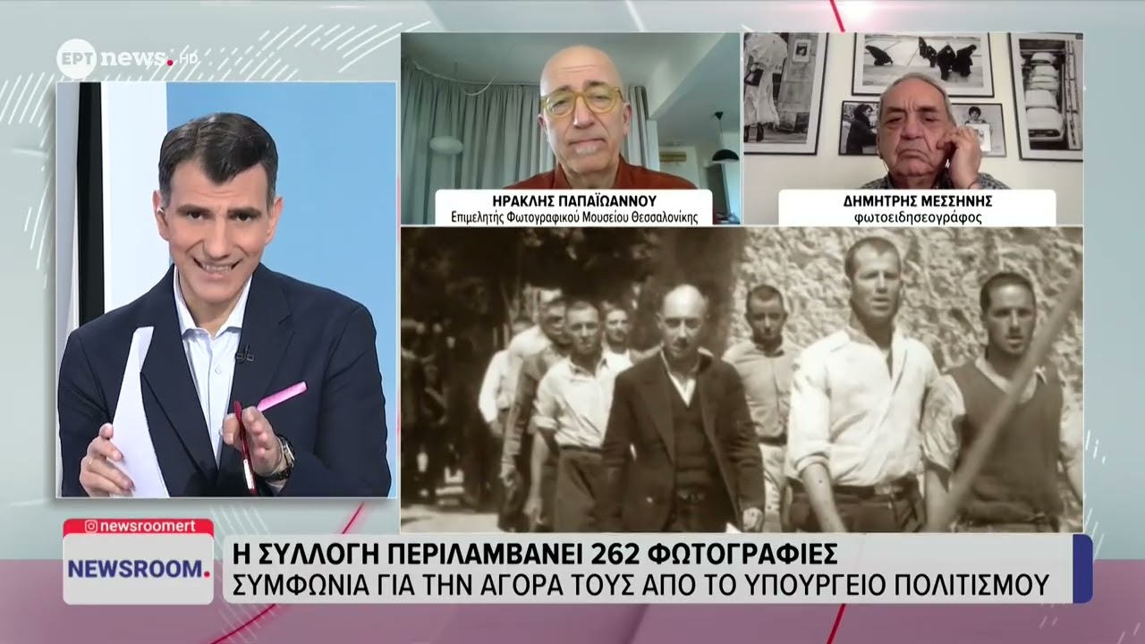 Ο Ηρακλής Παπαϊωάννου και ο Δημήτρης Μεσσήνης στο «NewsRoom»
