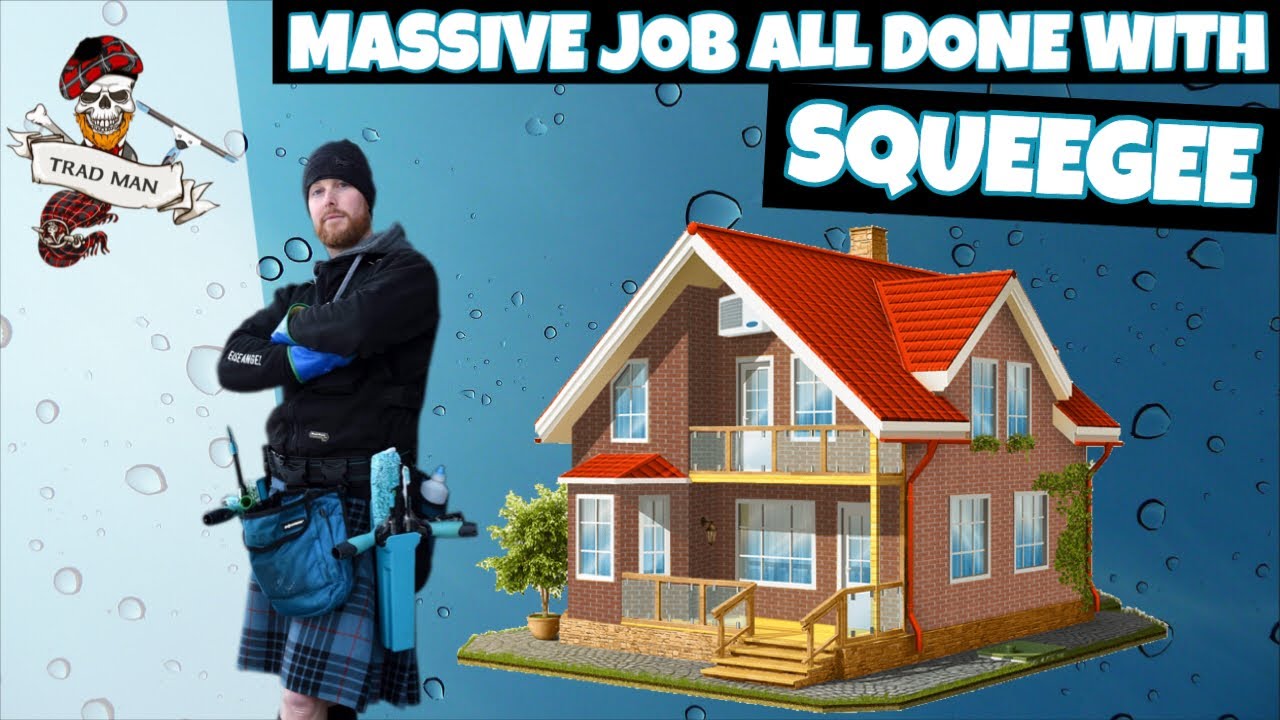 Massive Job All DONE WITH SQUEEGEE